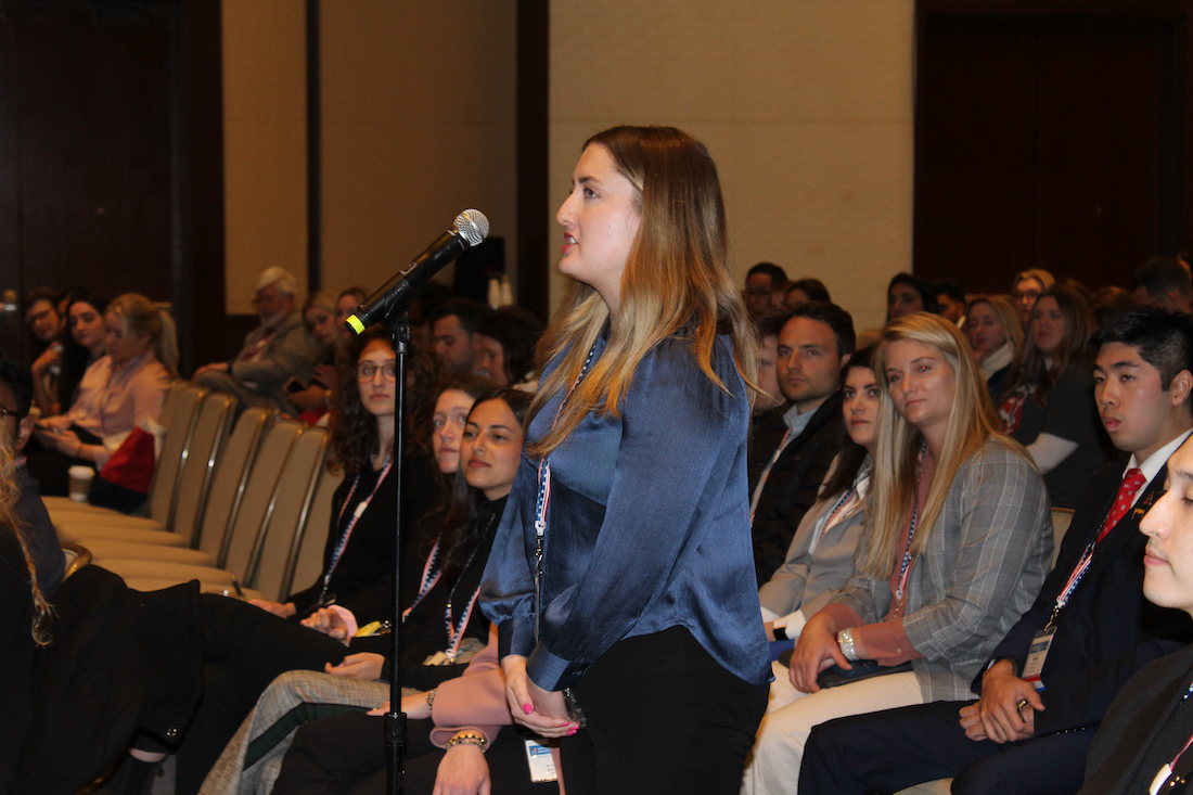 Image of Student Allie Schroeder at Lobby Day