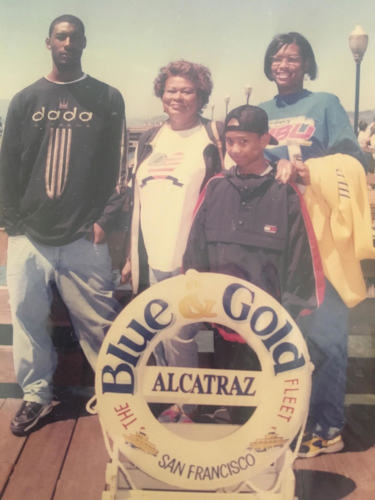 Photo of Dr. Sorrell as child with family