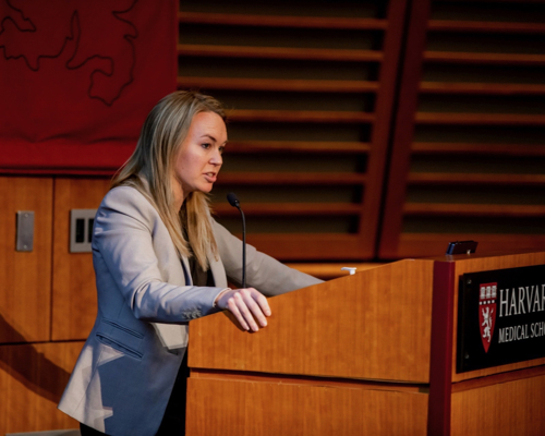 Photo of Dr. Ganter at Harvard