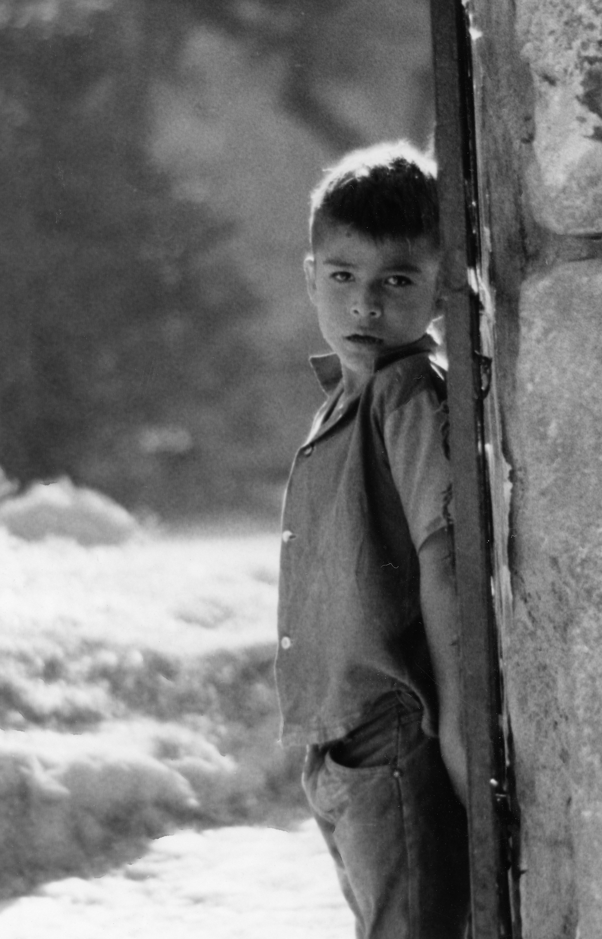 Photo of boy in Haiti